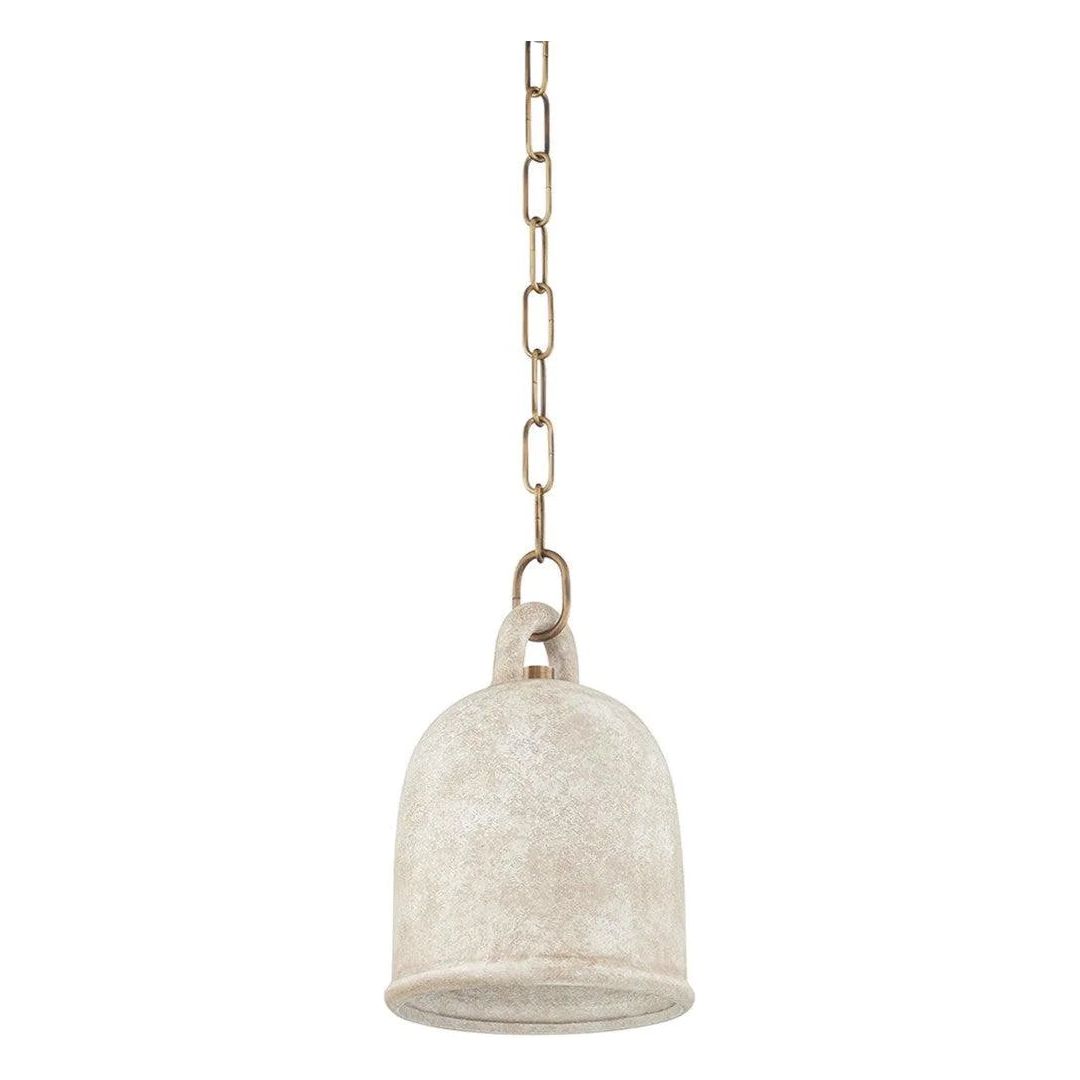 Troy Lighting - Relic Pendant - F2708-PBR/CRE | Montreal Lighting & Hardware