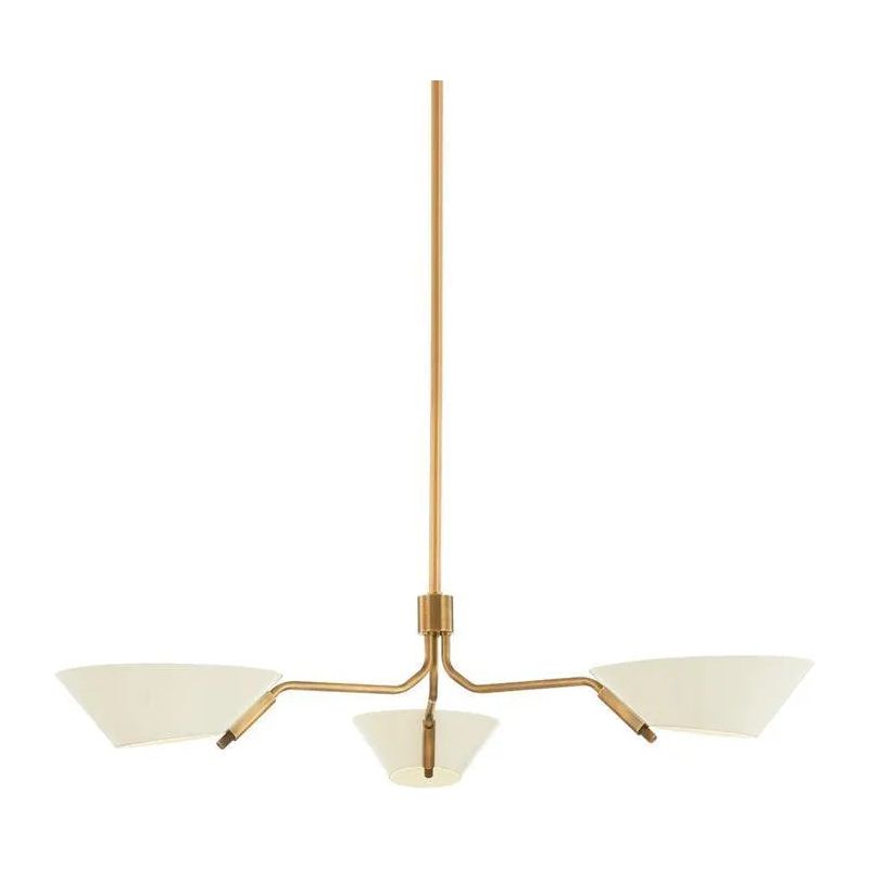 Troy Lighting - Sacramento Chandelier - F8143-PBR/SSD | Montreal Lighting & Hardware