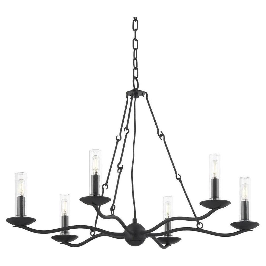 Troy Lighting - Sawyer Exterior Chandelier - F6307-FOR | Montreal Lighting & Hardware