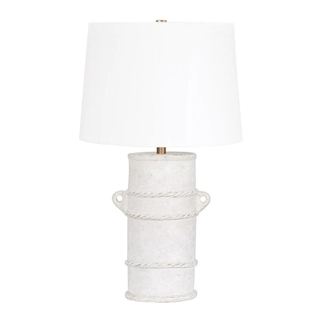 Troy Lighting - Siena Table Lamp - PTL9328-PBR/CWT | Montreal Lighting & Hardware