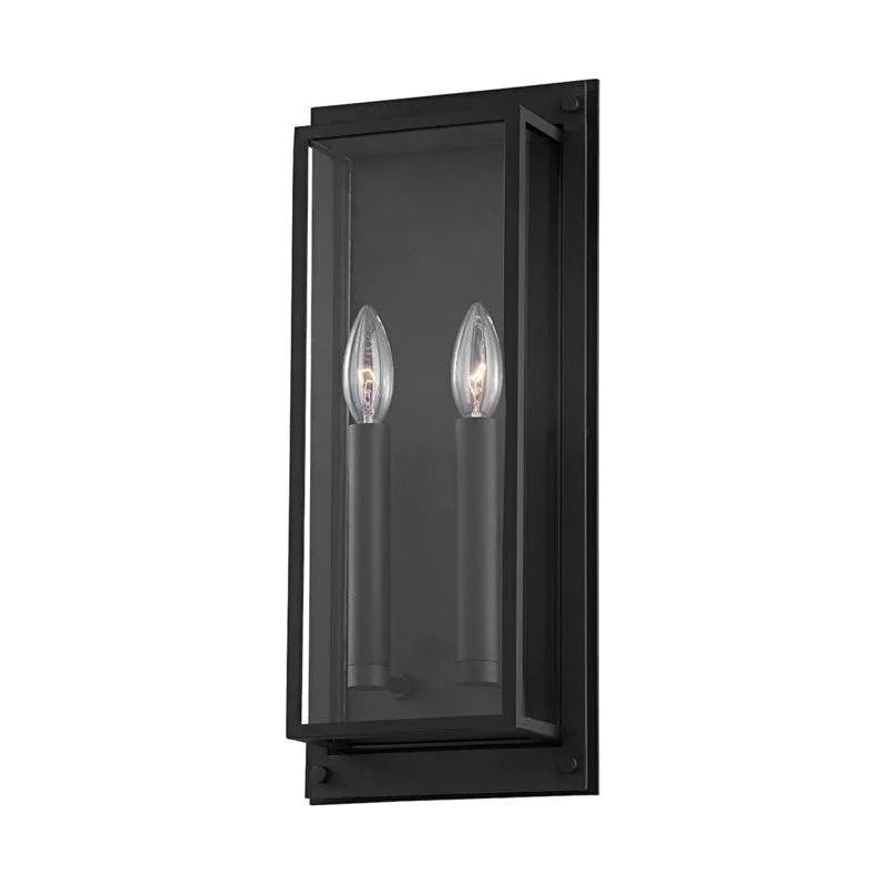 Troy Lighting - Winslow Exterior Wall Sconce - B9102-TBK | Montreal Lighting & Hardware