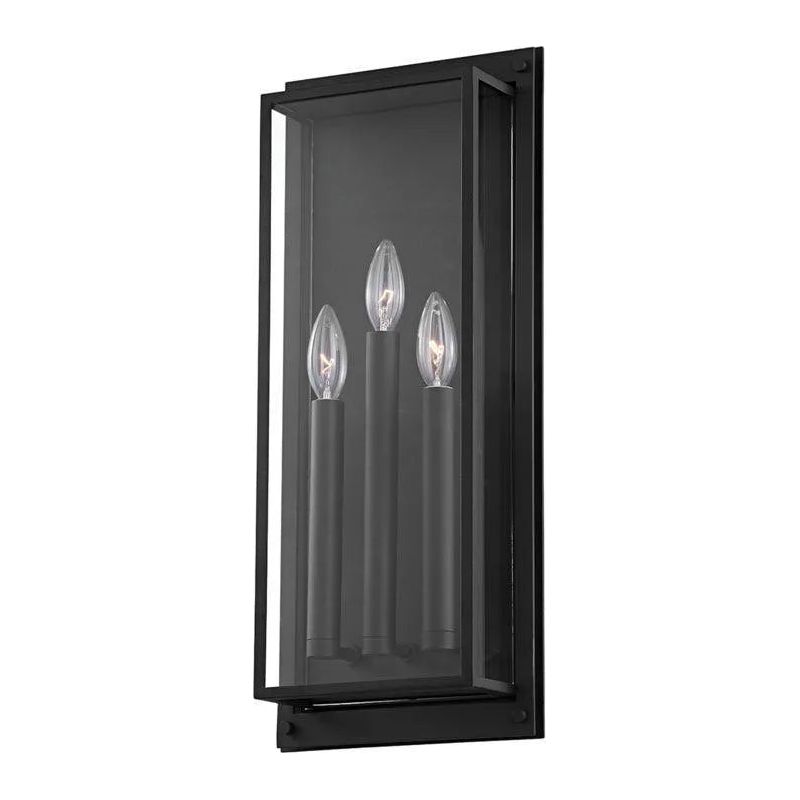 Troy Lighting - Winslow Exterior Wall Sconce - B9103-TBK | Montreal Lighting & Hardware