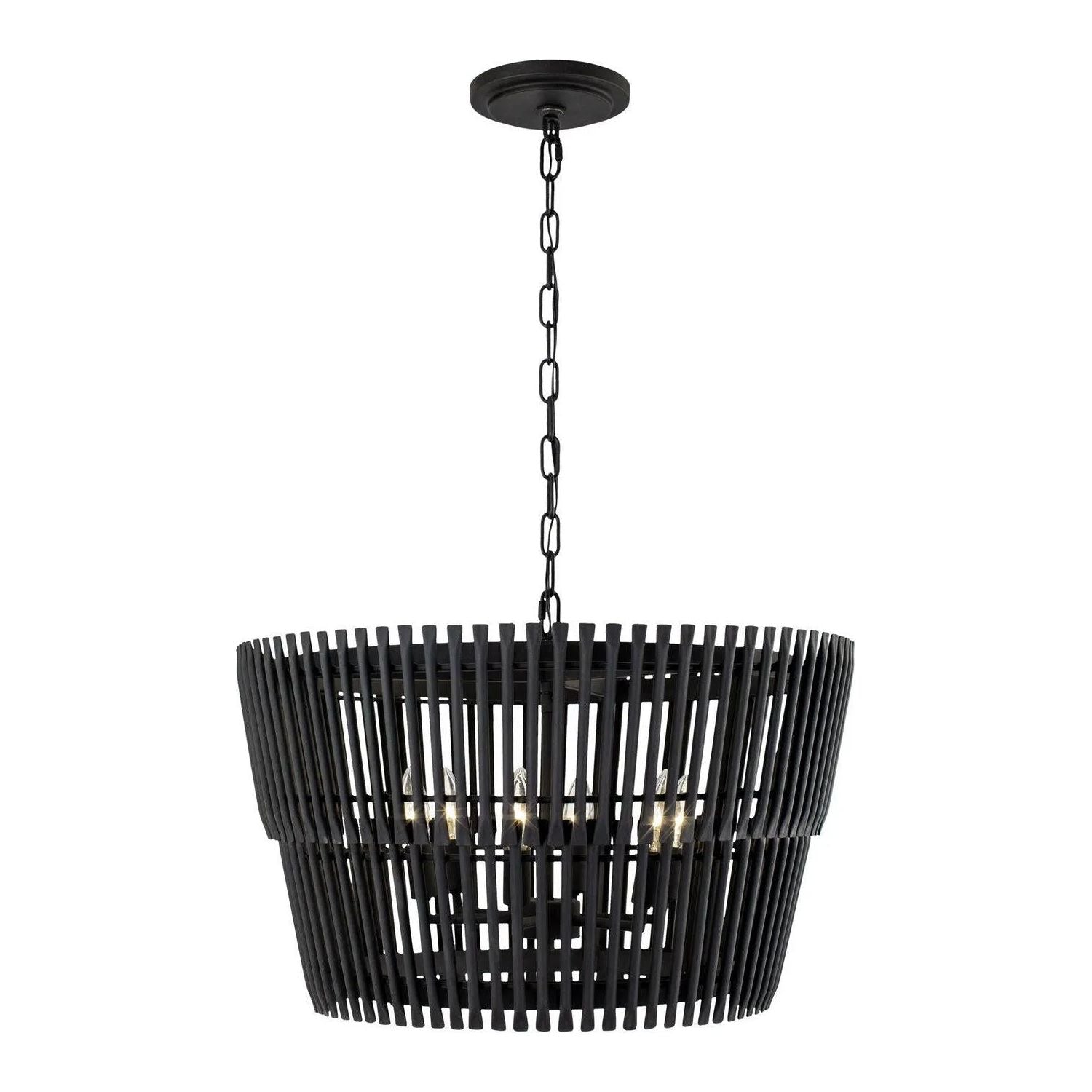 Varaluz - Apollo Short Pendant - 355P06SCB | Montreal Lighting & Hardware