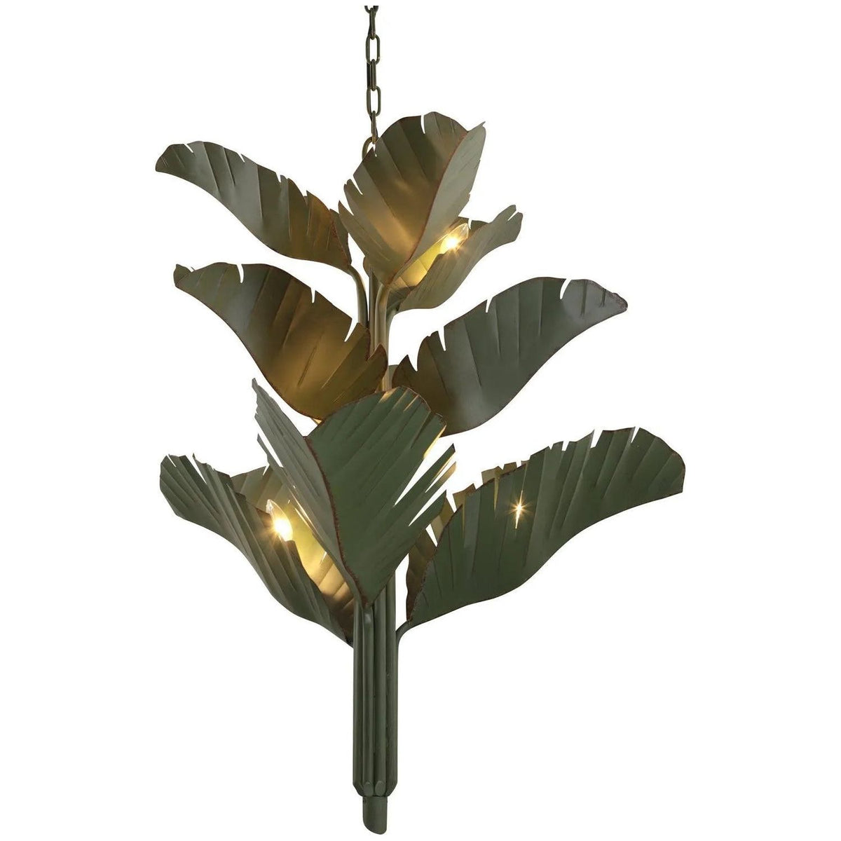 Varaluz - Banana Leaf Chandelier - 901C09 | Montreal Lighting & Hardware