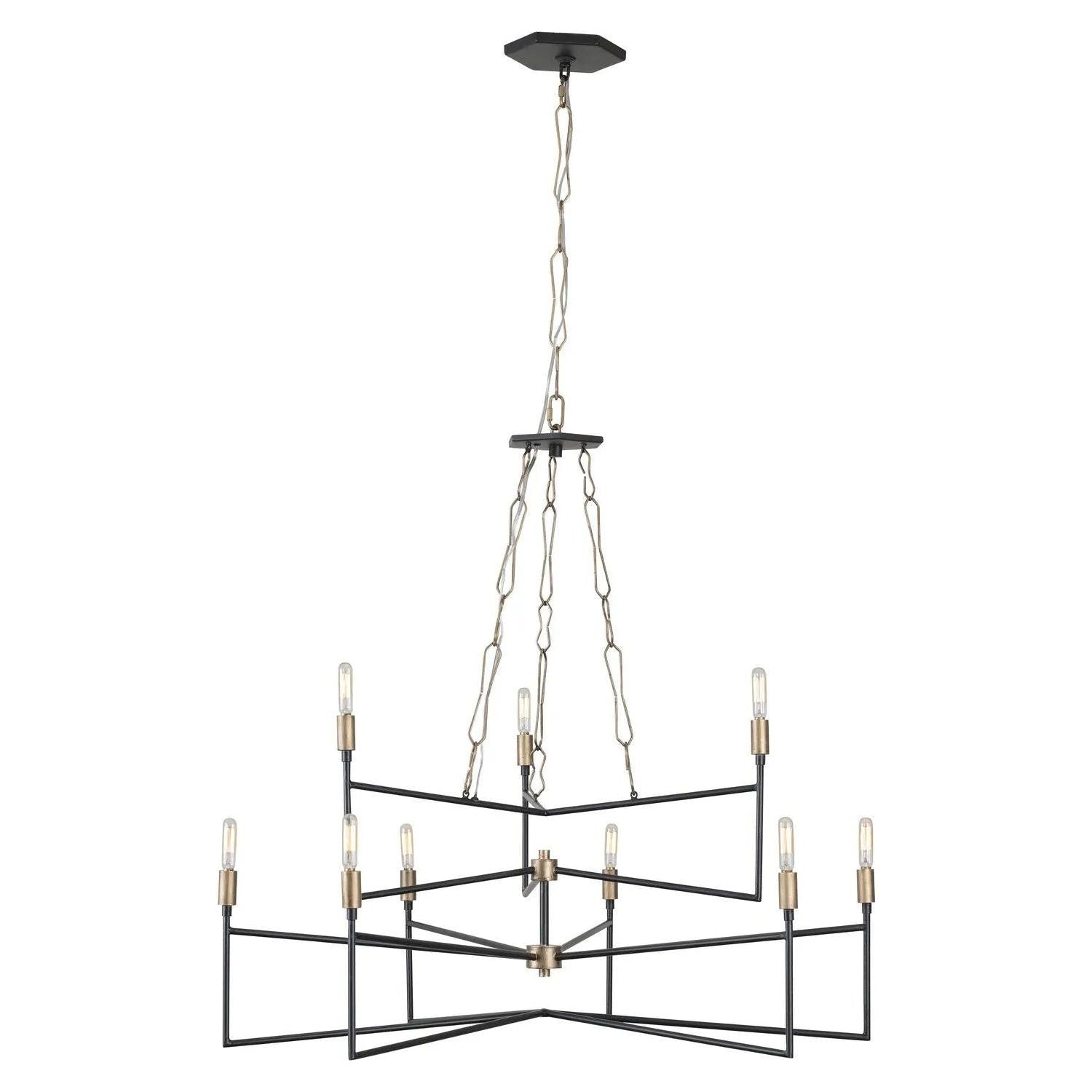 Varaluz - Bodie Chandelier - 314C09HGCB | Montreal Lighting & Hardware