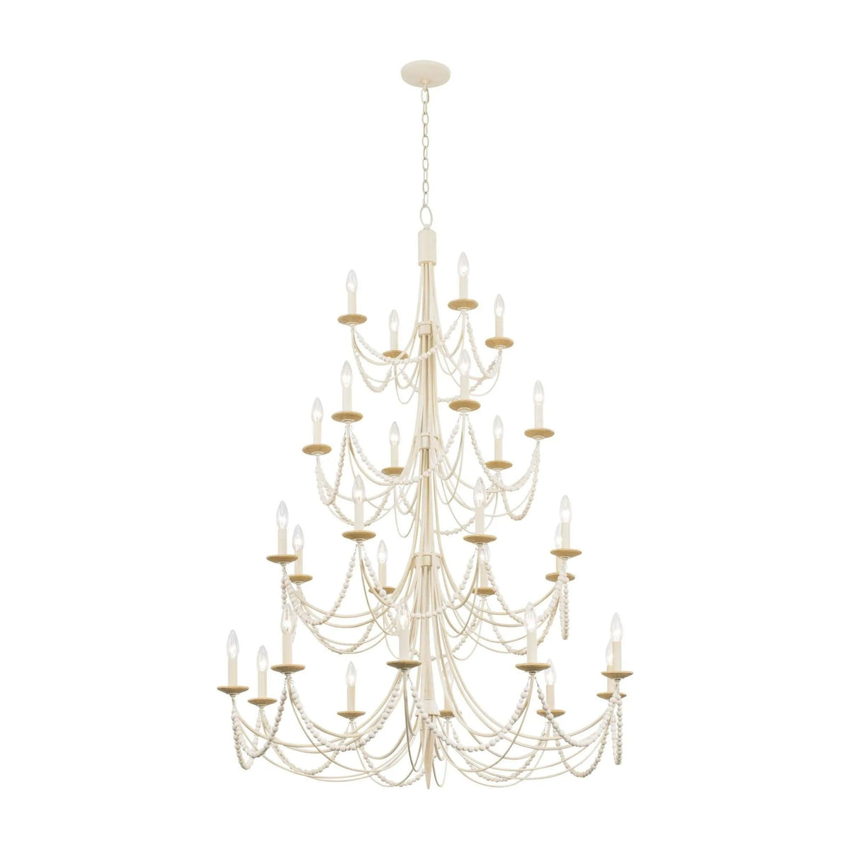 Varaluz - Brentwood 4-Tier Chandelier - 350C28CW | Montreal Lighting & Hardware