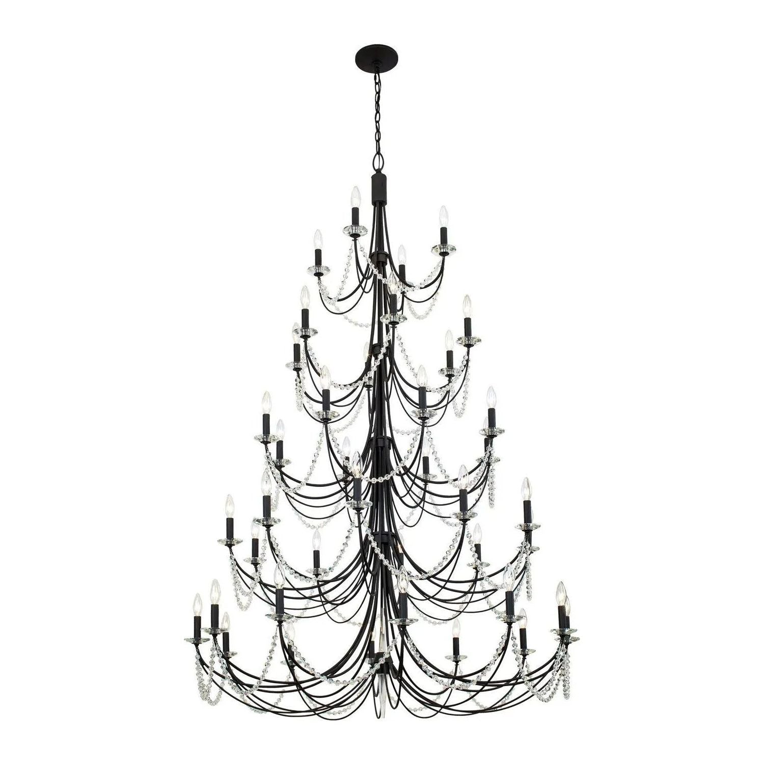 Varaluz - Brentwood 5-Tier Chandelier - 350C40CB | Montreal Lighting & Hardware