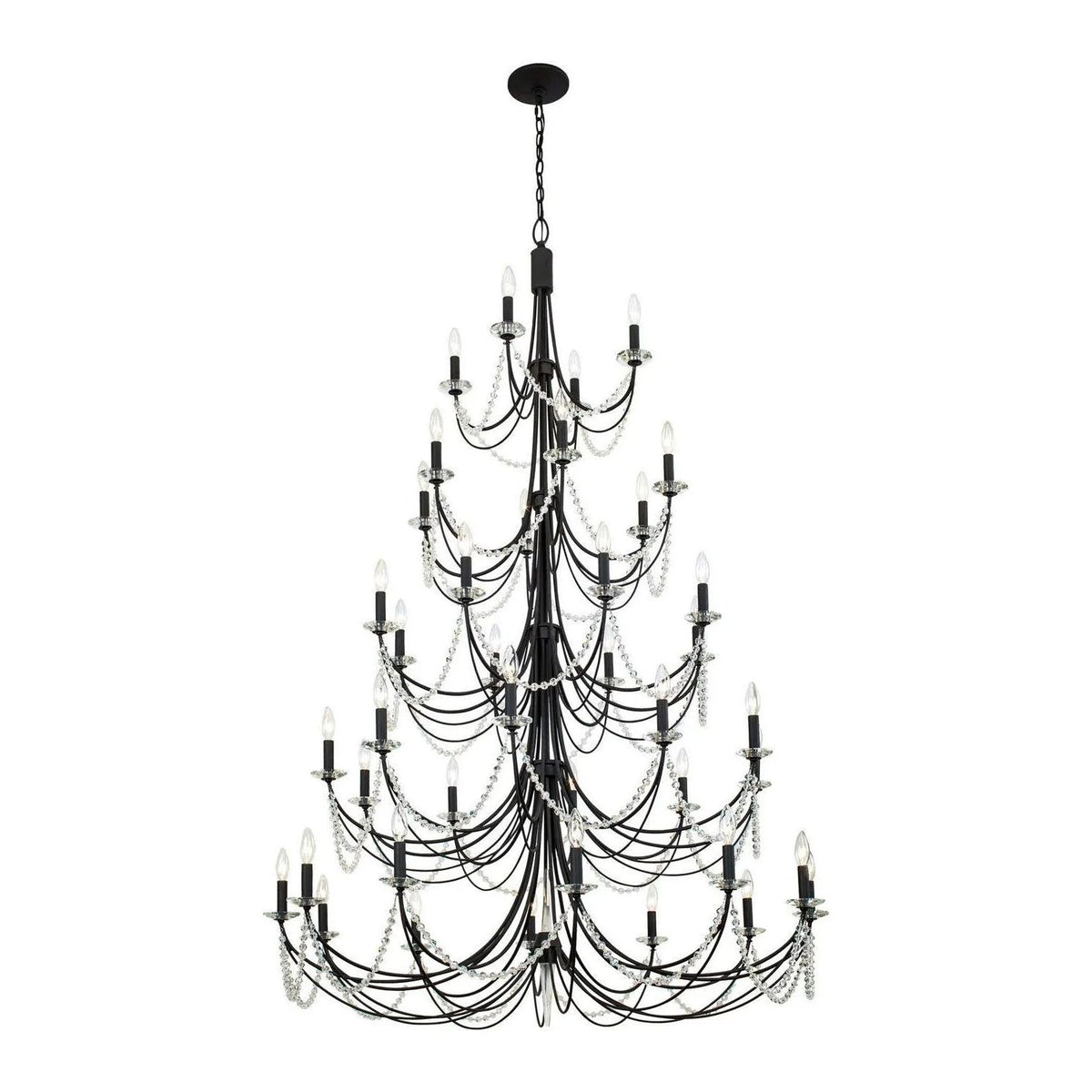 Varaluz - Brentwood 5-Tier Chandelier - 350C40CB | Montreal Lighting & Hardware