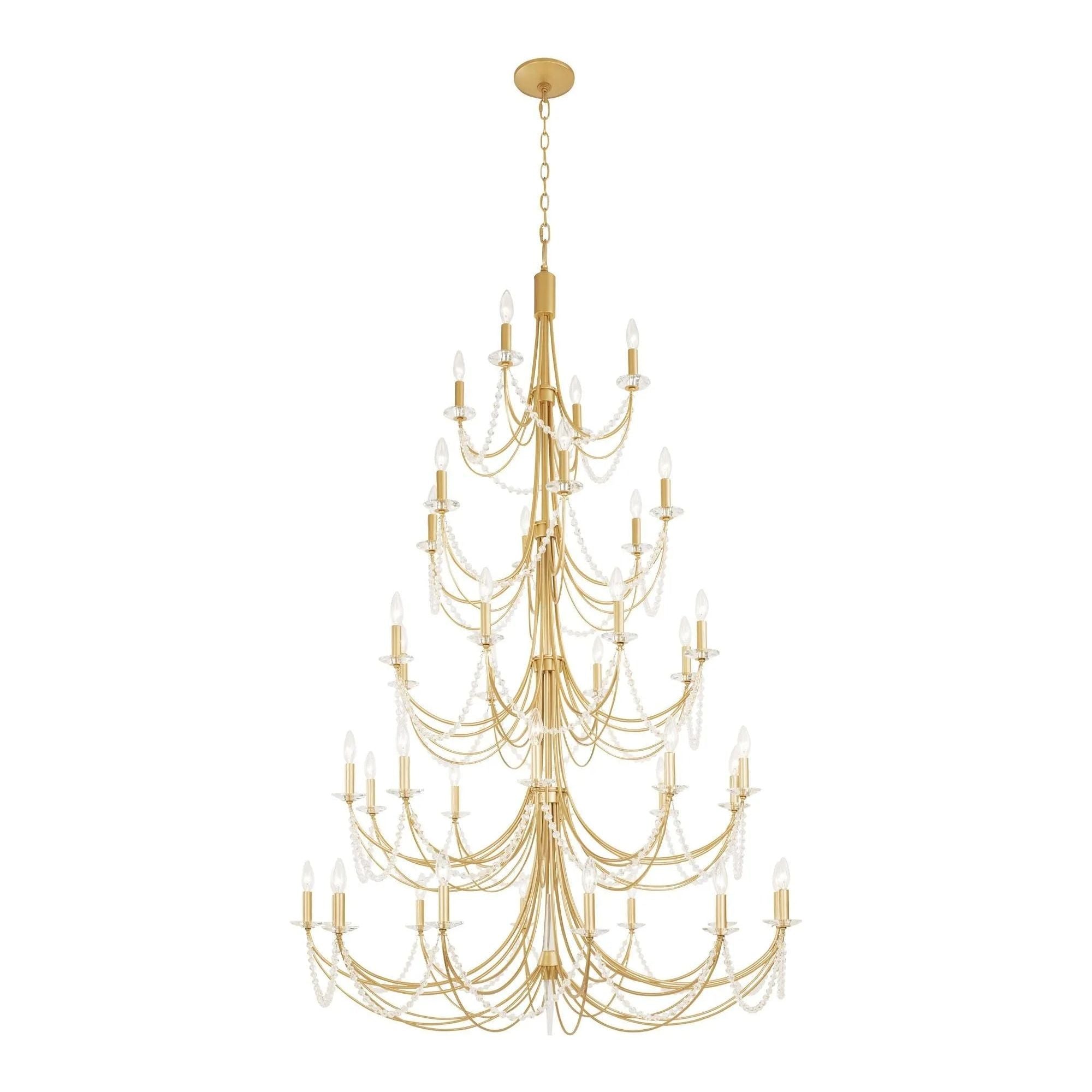 Varaluz - Brentwood 5-Tier Chandelier - 350C40FG | Montreal Lighting & Hardware