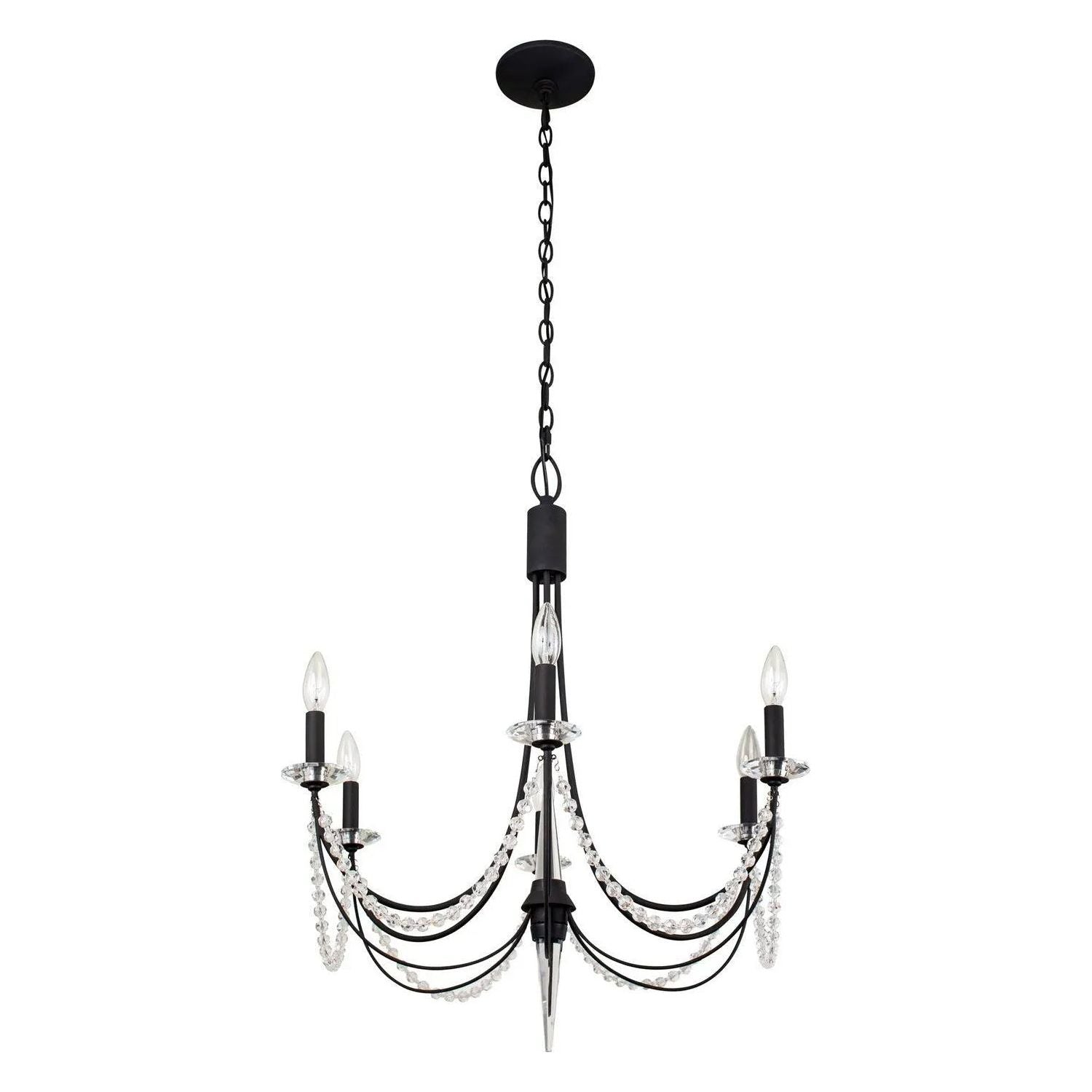 Varaluz - Brentwood Chandelier - 350C06CB | Montreal Lighting & Hardware