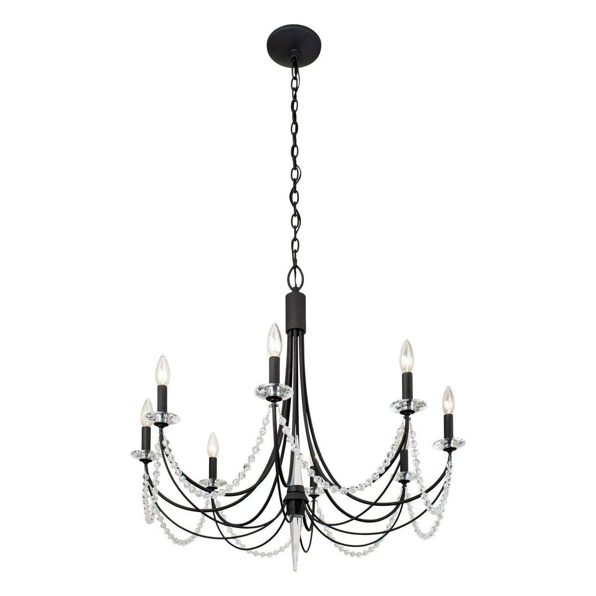 Varaluz - Brentwood Chandelier - 350C08CB | Montreal Lighting & Hardware