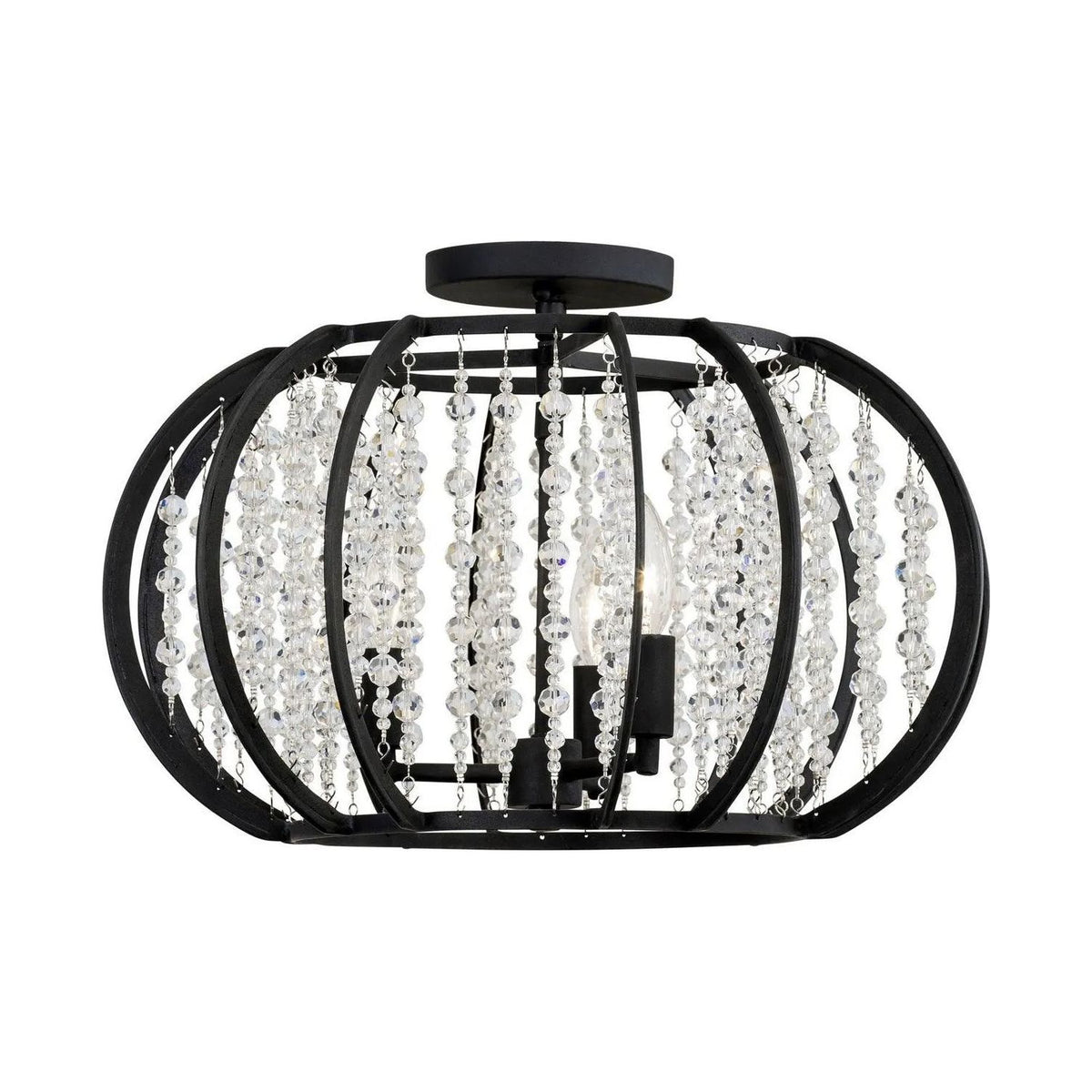 Varaluz - Caesar Semi-Flush Mount - 367S03CB | Montreal Lighting & Hardware