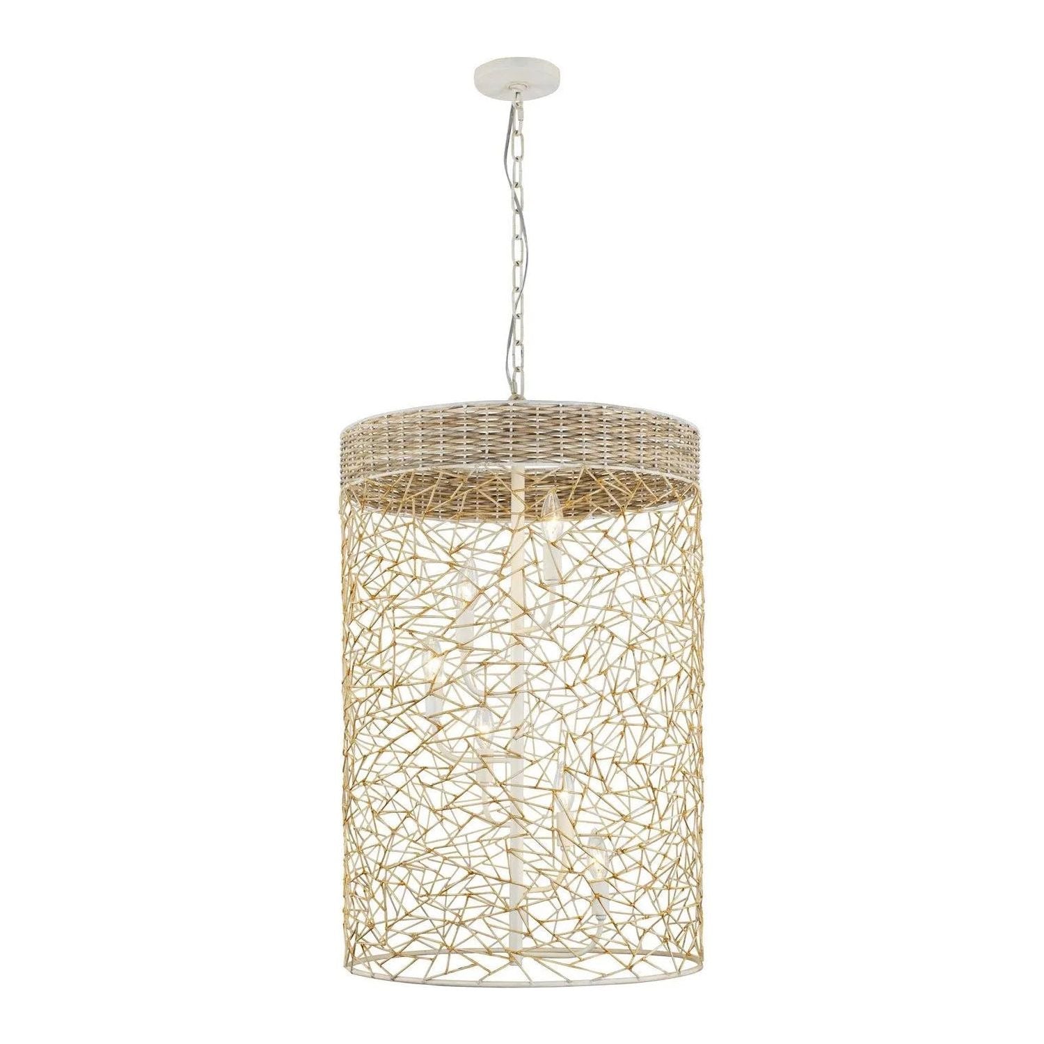 Varaluz - Cayman Foyer Pendant - 362F06CW | Montreal Lighting & Hardware