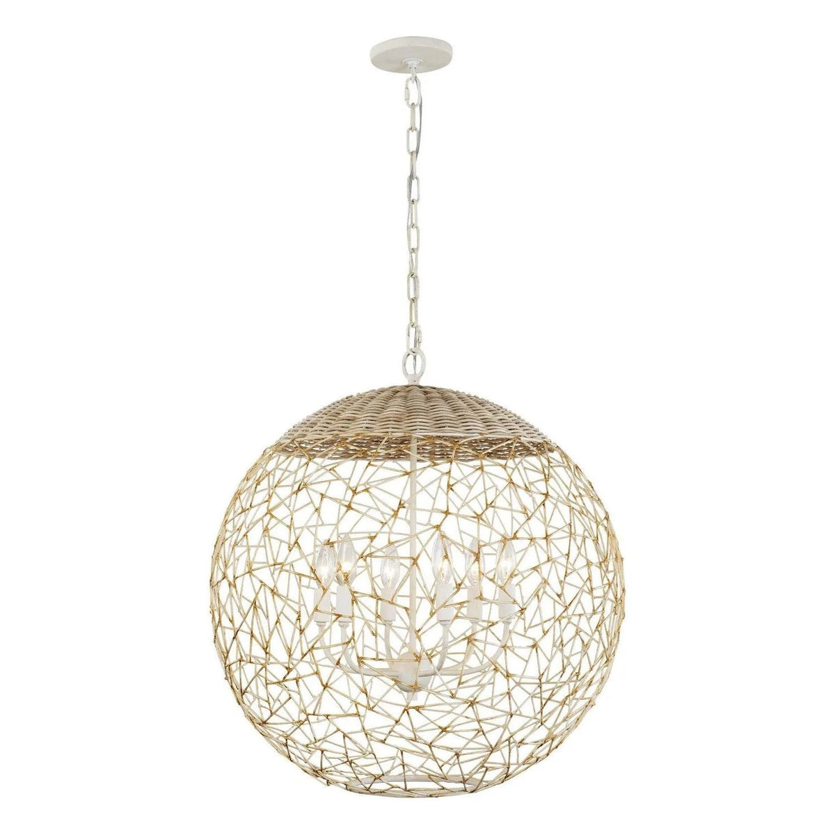 Varaluz - Cayman Pendant - 362P06CW | Montreal Lighting & Hardware