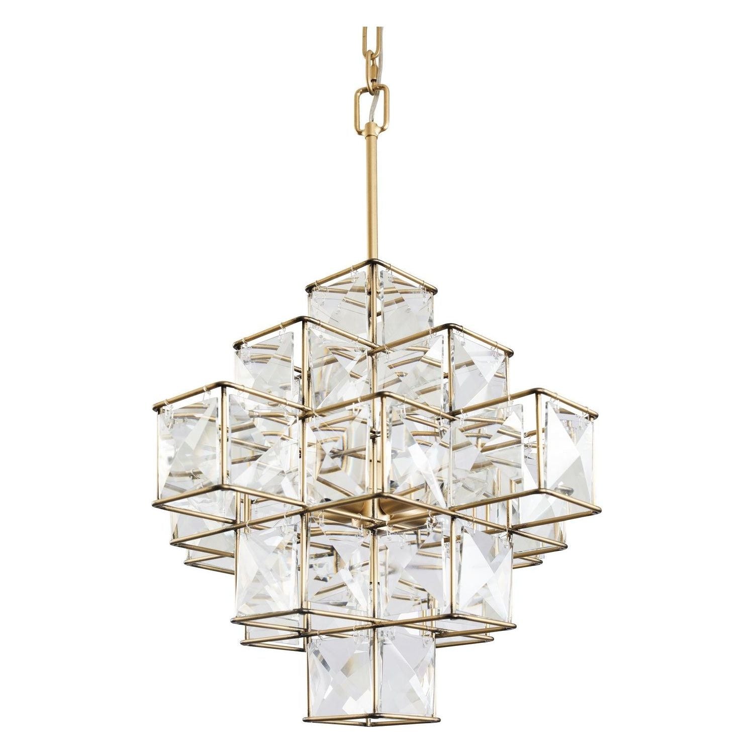 Varaluz - Cubic Chandelier - 329C06CG | Montreal Lighting & Hardware