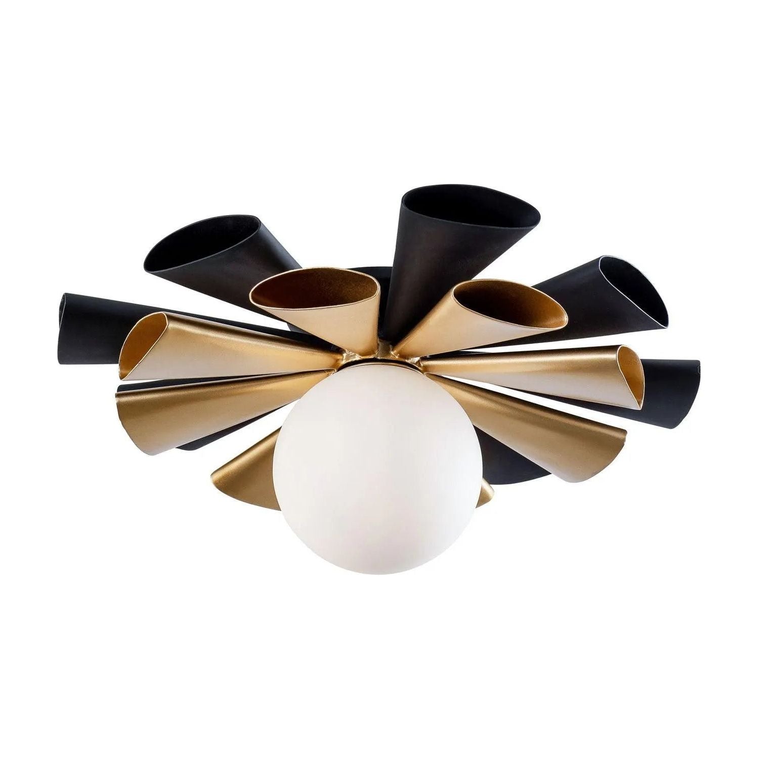 Varaluz - Daphne Convertible Flush Mount/Wall Sconce - 372S01MMBFG | Montreal Lighting & Hardware