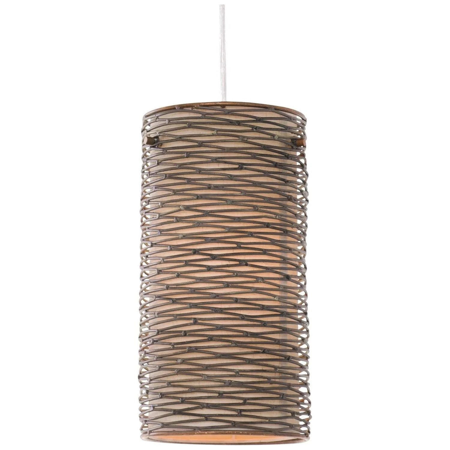 Varaluz - Flow Fabric Mini Pendant - 241M01HO | Montreal Lighting & Hardware