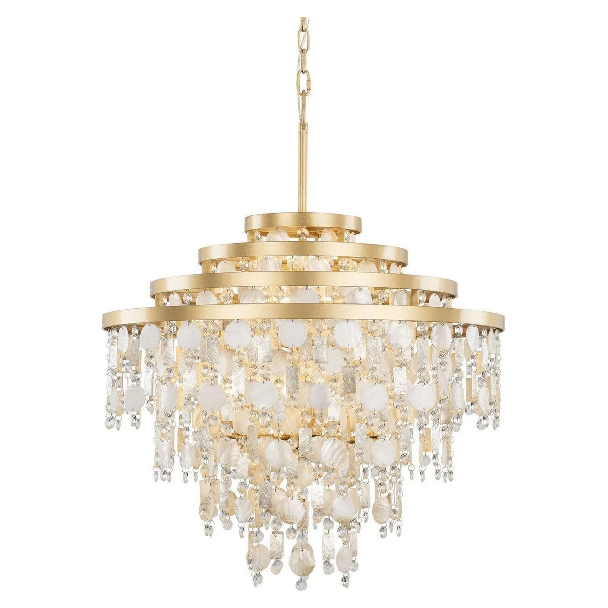 Varaluz - Kalani Chandelier - 377C10FG | Montreal Lighting & Hardware