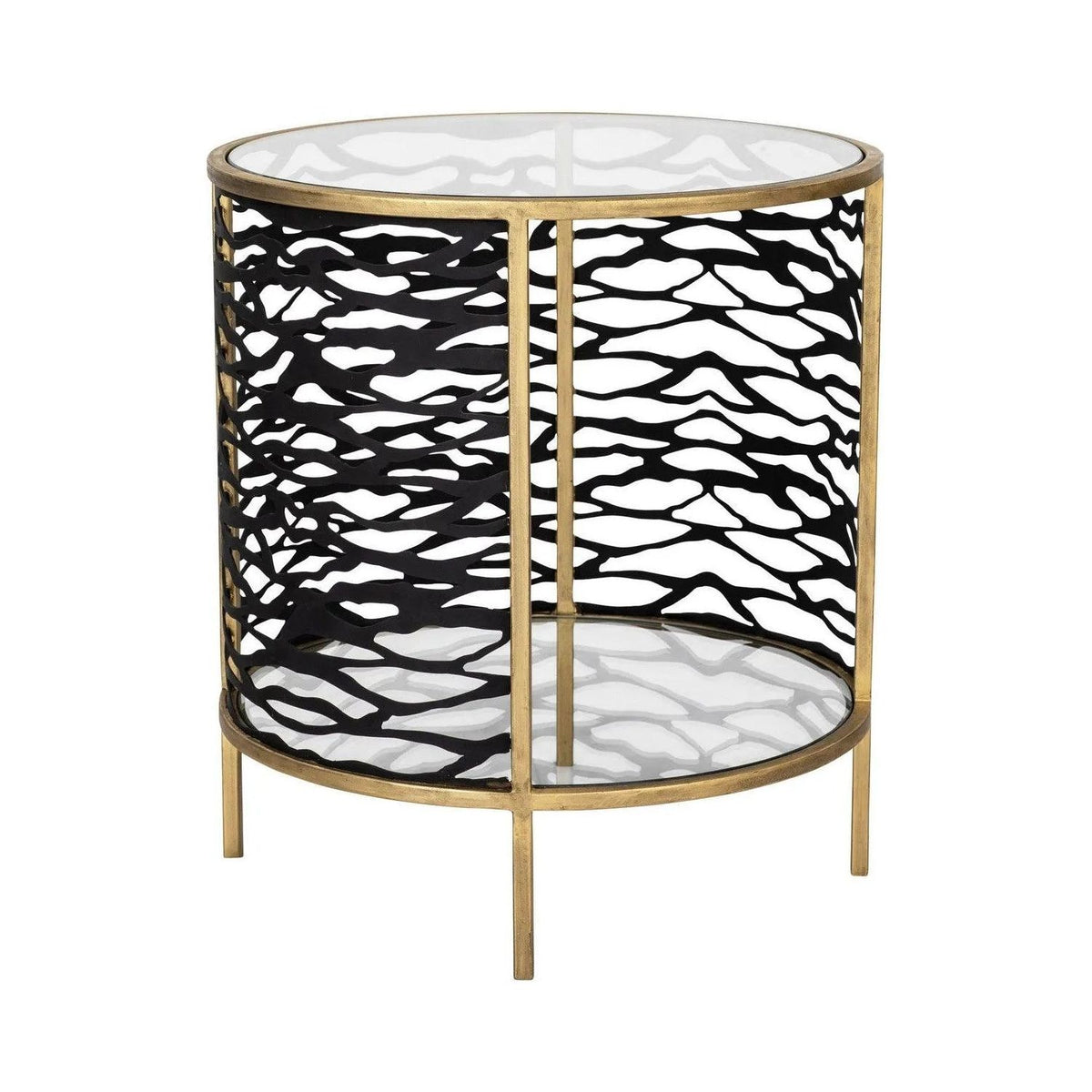 Varaluz - Kato End Table - 348TE18HGCB | Montreal Lighting & Hardware