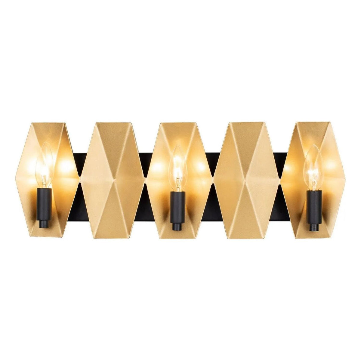 Varaluz - Malone Bath Vanity - 361B03MBFG | Montreal Lighting & Hardware