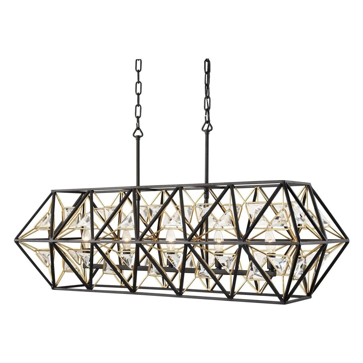 Varaluz - Marcia Linear Pendant - 353N05MBFG | Montreal Lighting & Hardware