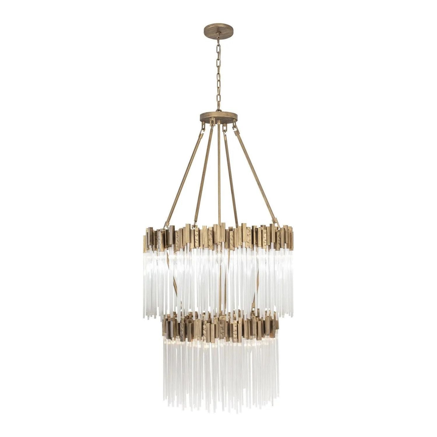 Varaluz - Matrix Chandelier - 309C14HG | Montreal Lighting & Hardware