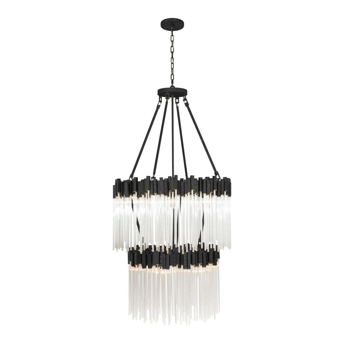 Varaluz - Matrix Chandelier - 309C14MBFG | Montreal Lighting & Hardware