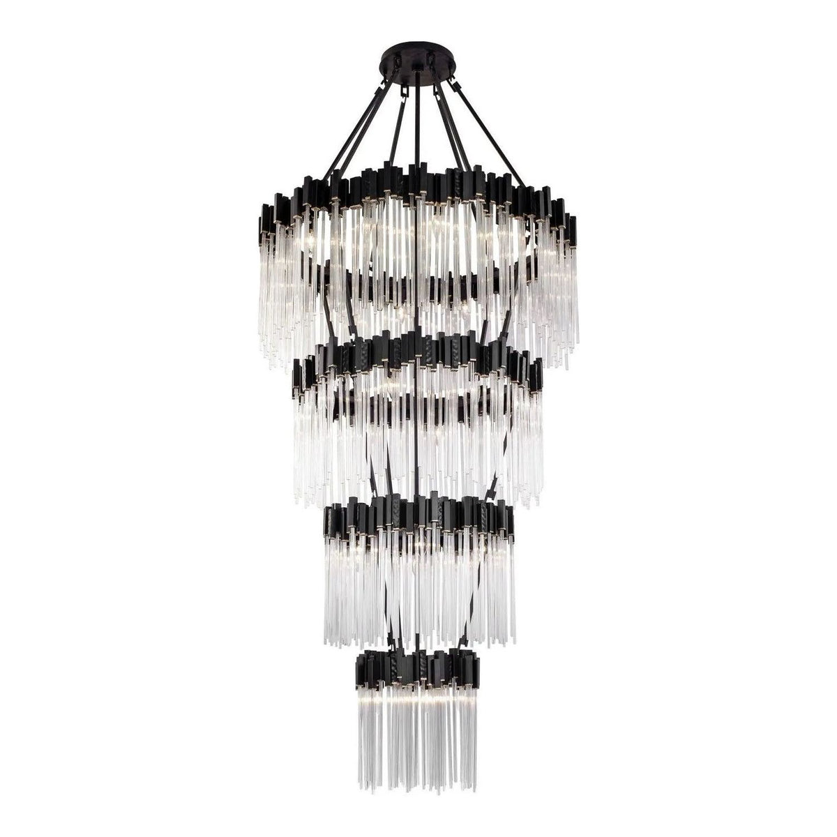 Varaluz - Matrix Chandelier - 309C30MBFG | Montreal Lighting & Hardware