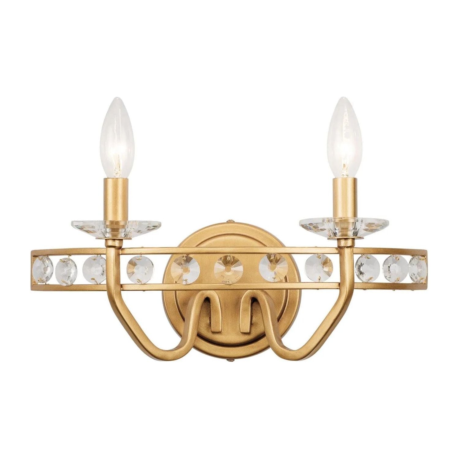 Varaluz - Monroe Bath Vanity - 363B02AG | Montreal Lighting & Hardware