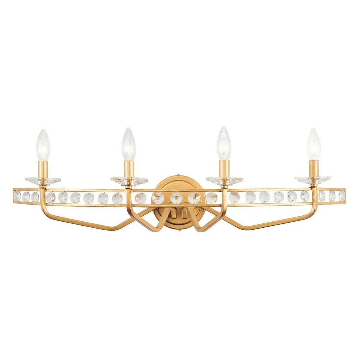 Varaluz - Monroe Bath Vanity - 363B04AG | Montreal Lighting & Hardware