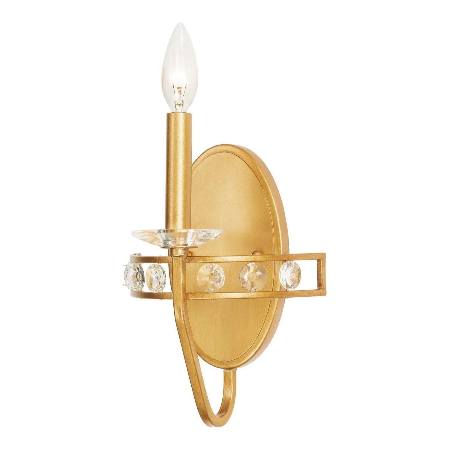 Varaluz - Monroe Wall Sconce - 363W01AG | Montreal Lighting & Hardware