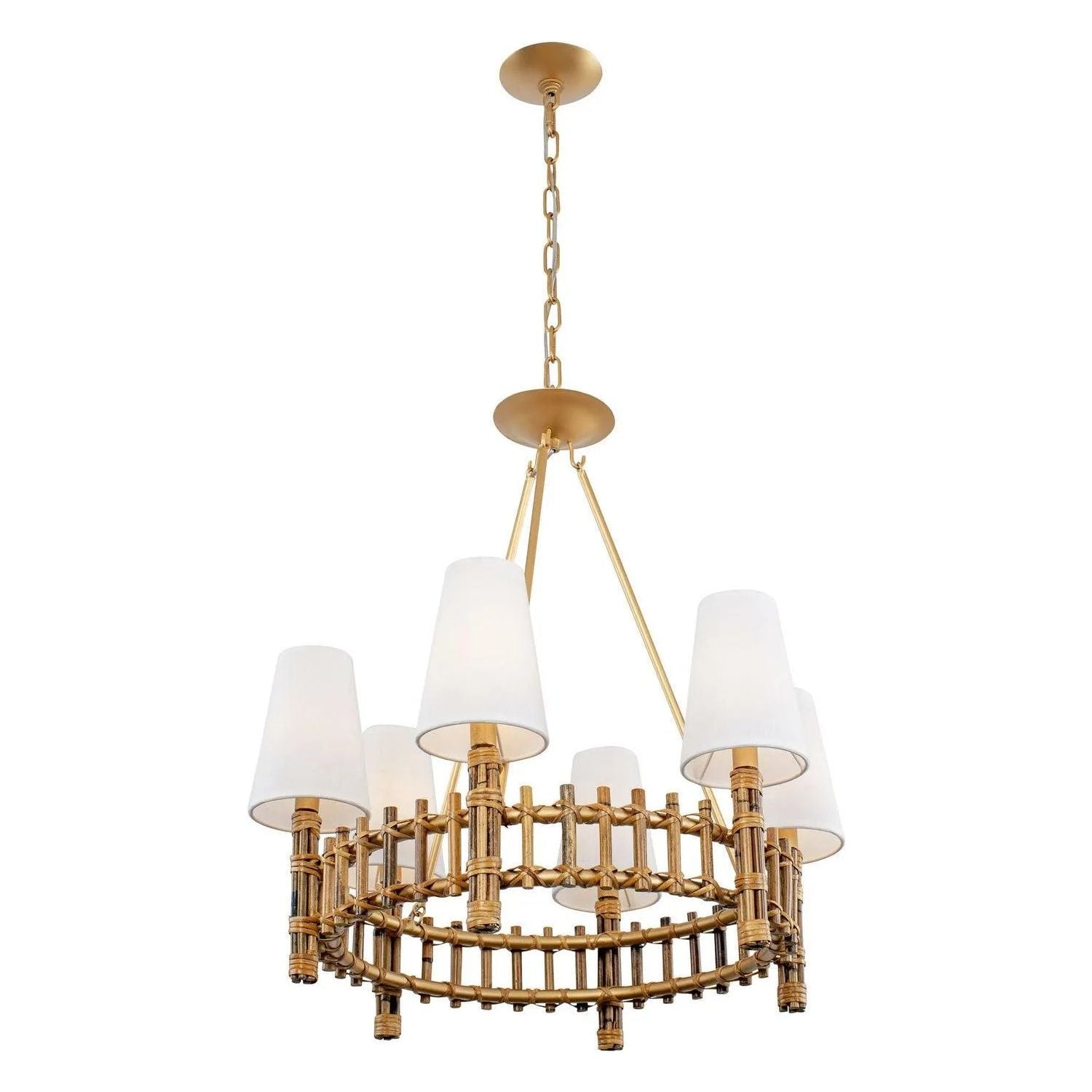 Varaluz - Nevis Chandelier - 360C06FG | Montreal Lighting & Hardware