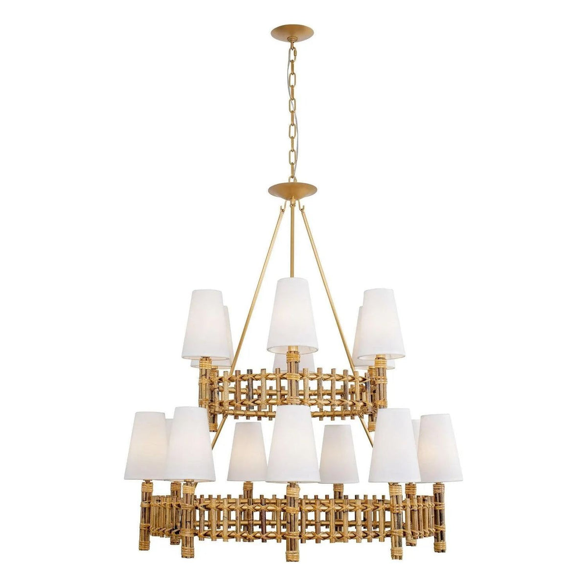 Varaluz - Nevis Chandelier - 360C15FG | Montreal Lighting & Hardware