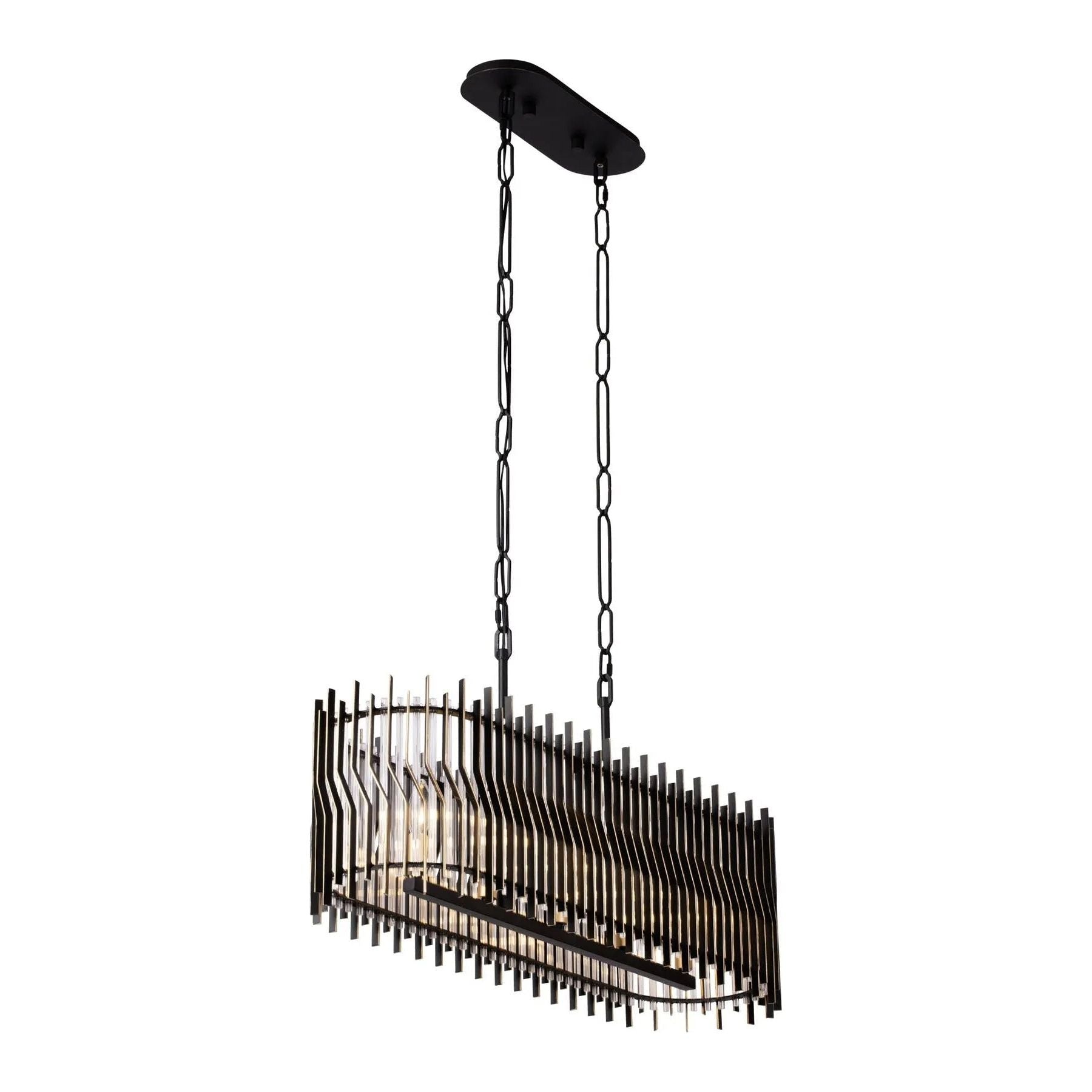 Varaluz - Park Row Linear Pendant - 393N05MBFG | Montreal Lighting & Hardware