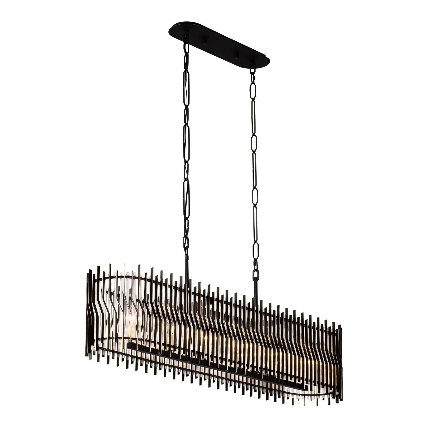 Varaluz - Park Row Linear Pendant - 393N06MBFG | Montreal Lighting & Hardware