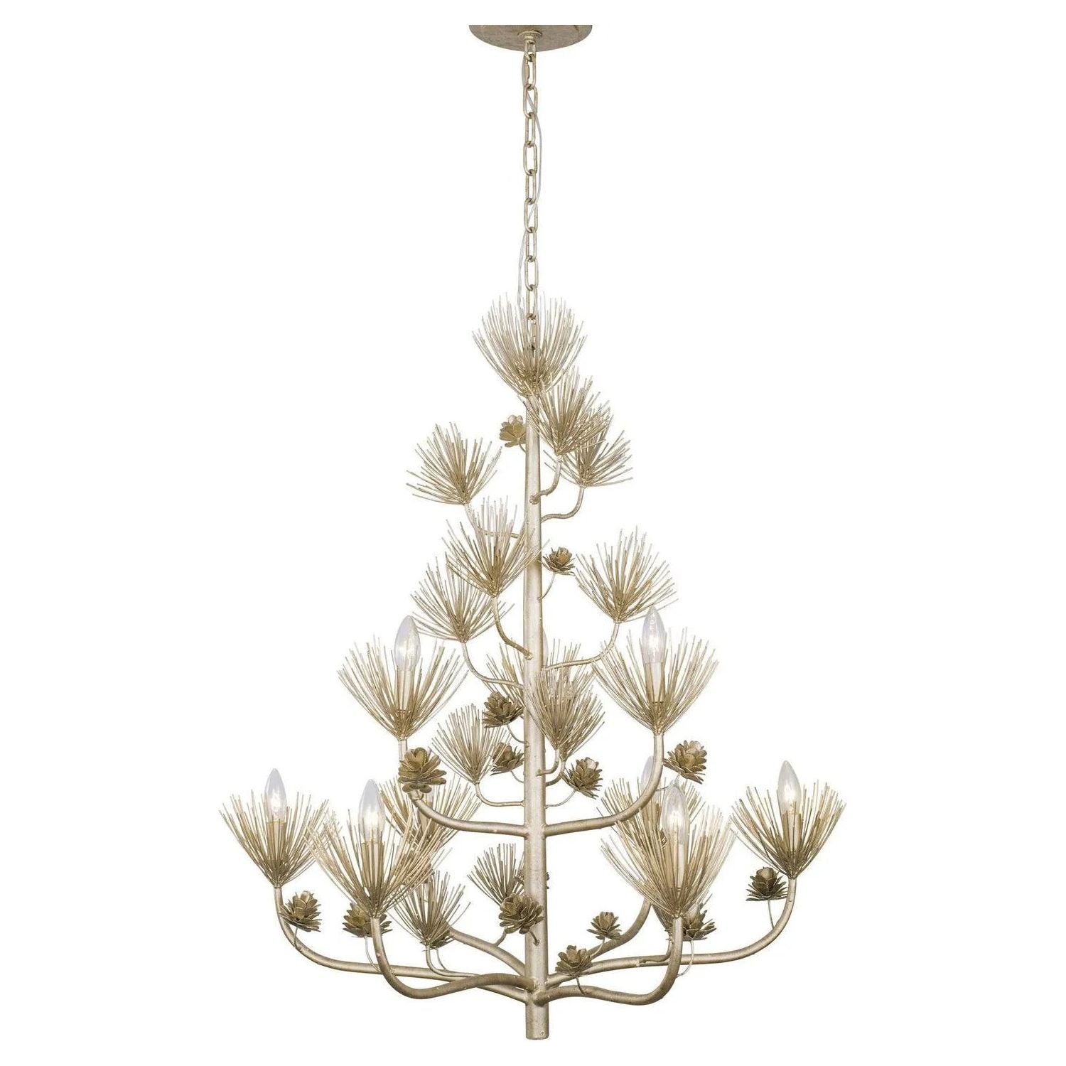 Varaluz - Pinion Chandelier - 365C09ZG | Montreal Lighting & Hardware