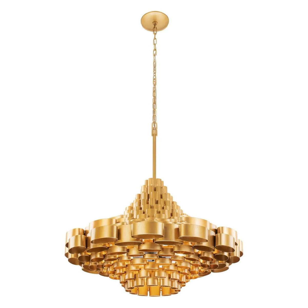 Varaluz - Totally Tubular Pendant - 369P10AGCB | Montreal Lighting & Hardware