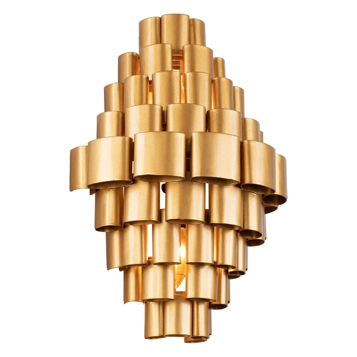 Varaluz - Totally Tubular Wall Sconce - 369W02AGCB | Montreal Lighting & Hardware