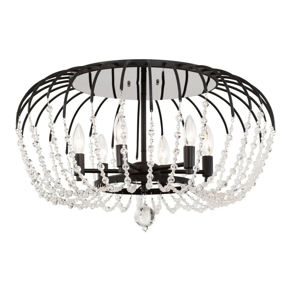 Varaluz - Voliere Semi-Flush Mount - 343S06MB | Montreal Lighting & Hardware