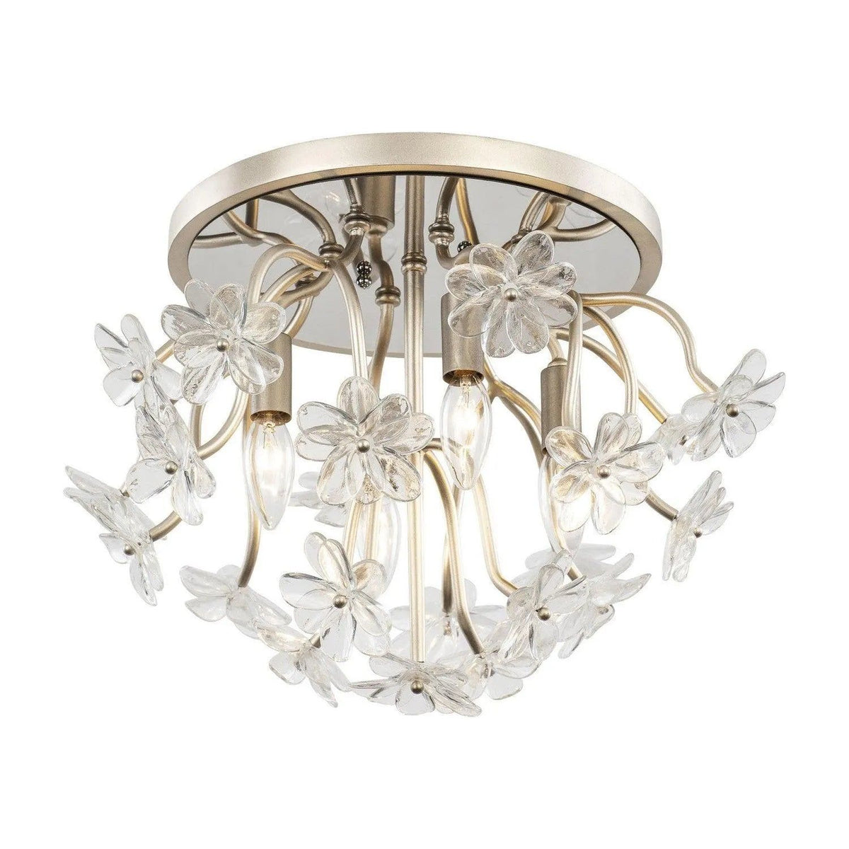 Varaluz - Wildflower Semi-Flush Mount - 378S04GDAR | Montreal Lighting & Hardware