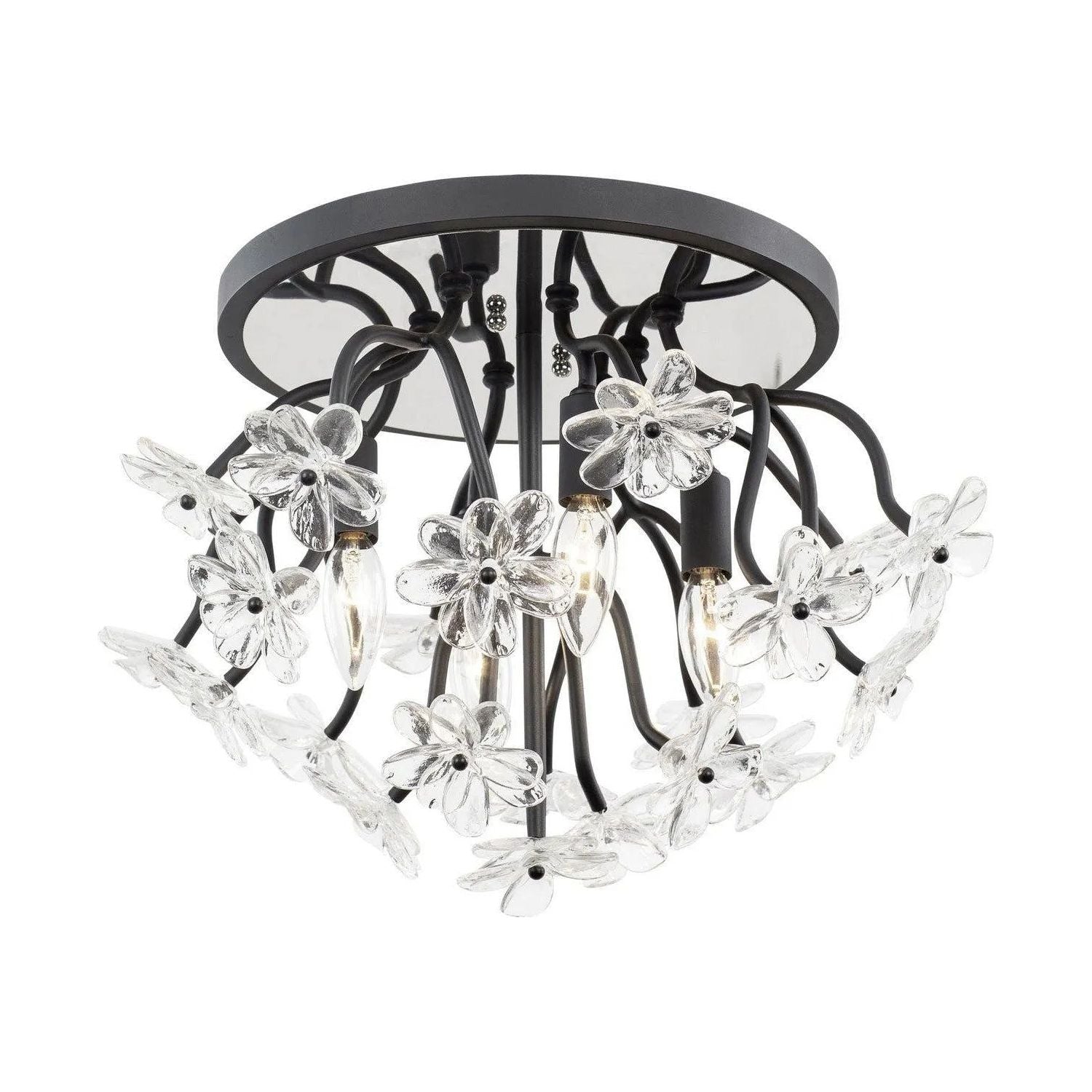 Varaluz - Wildflower Semi-Flush Mount - 378S04MB | Montreal Lighting & Hardware