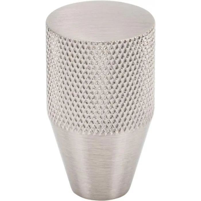 Vesta Fine Hardware - Beliza Conical Knurled Knob - V7405BSN | Montreal Lighting & Hardware