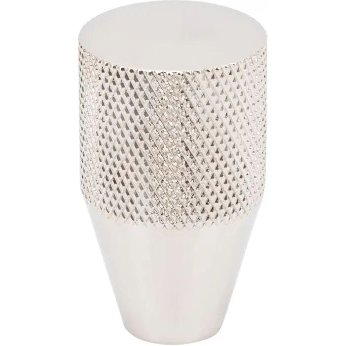 Vesta Fine Hardware - Beliza Conical Knurled Knob - V7405PN | Montreal Lighting & Hardware