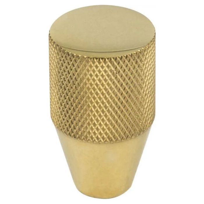 Vesta Fine Hardware - Beliza Conical Knurled Knob - V7405ULB | Montreal Lighting & Hardware