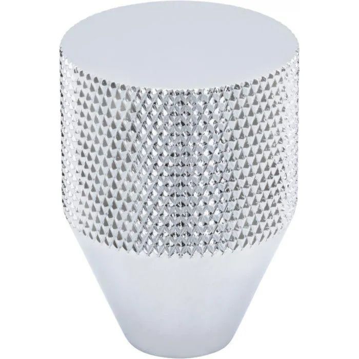 Vesta Fine Hardware - Beliza Conical Knurled Knob - V7407PC | Montreal Lighting & Hardware