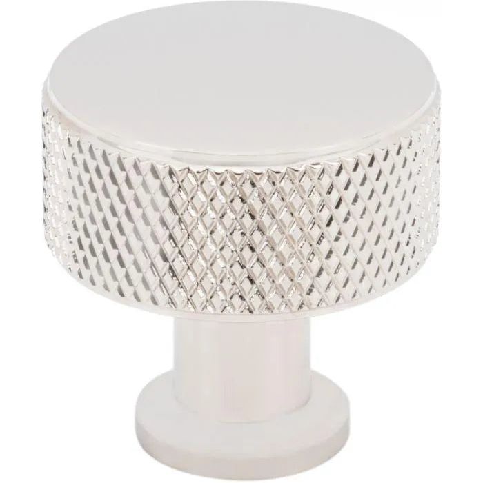 Vesta Fine Hardware - Beliza Cylinder Knurled Knob - V7400PN | Montreal Lighting & Hardware