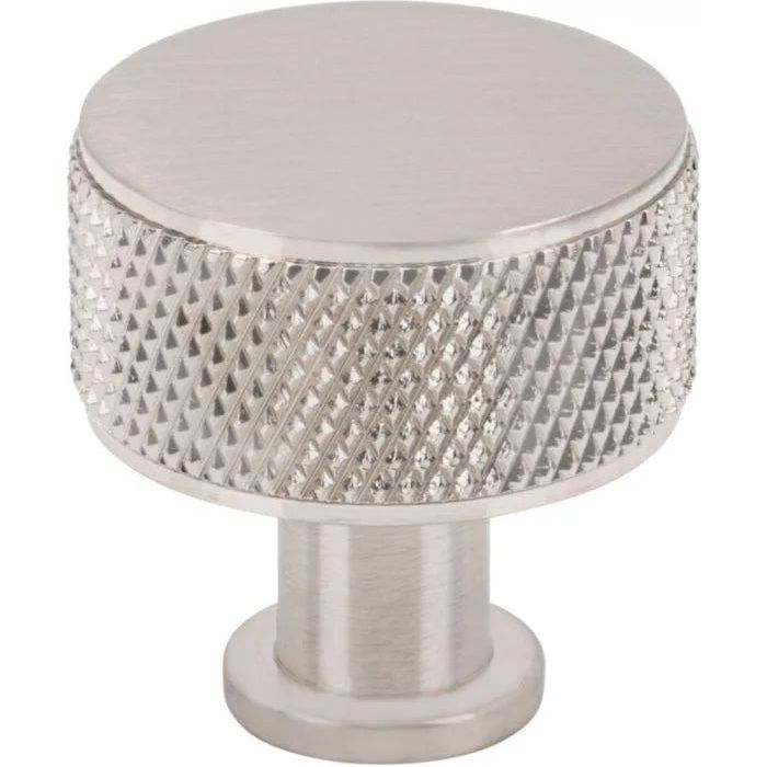 Vesta Fine Hardware - Beliza Cylinder Knurled Knob - V7401BSN | Montreal Lighting & Hardware