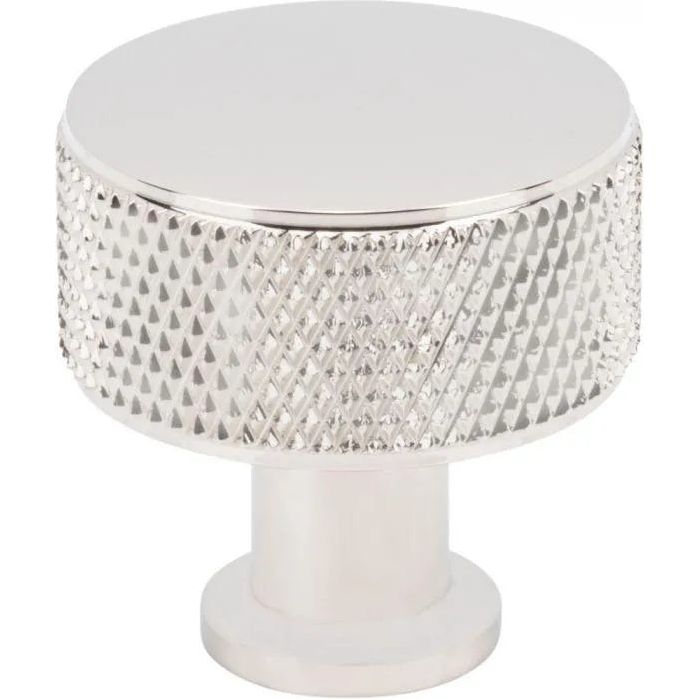 Vesta Fine Hardware - Beliza Cylinder Knurled Knob - V7401PN | Montreal Lighting & Hardware