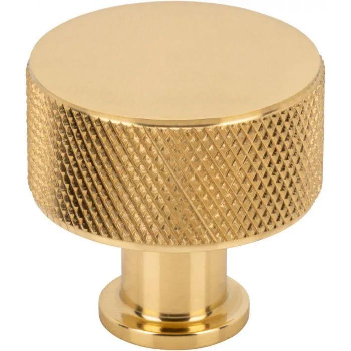 Vesta Fine Hardware - Beliza Cylinder Knurled Knob - V7402PB | Montreal Lighting & Hardware