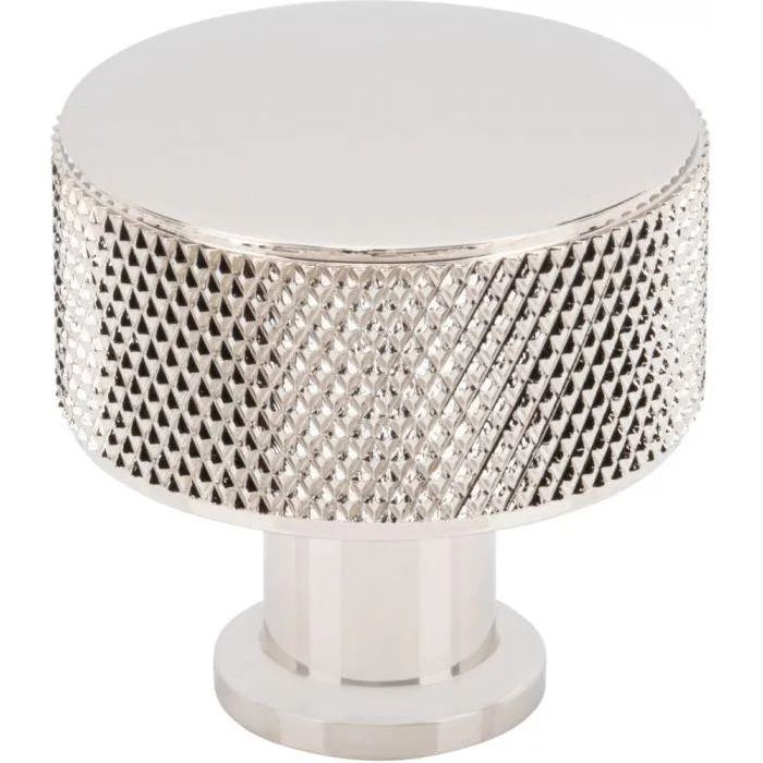 Vesta Fine Hardware - Beliza Cylinder Knurled Knob - V7402PN | Montreal Lighting & Hardware